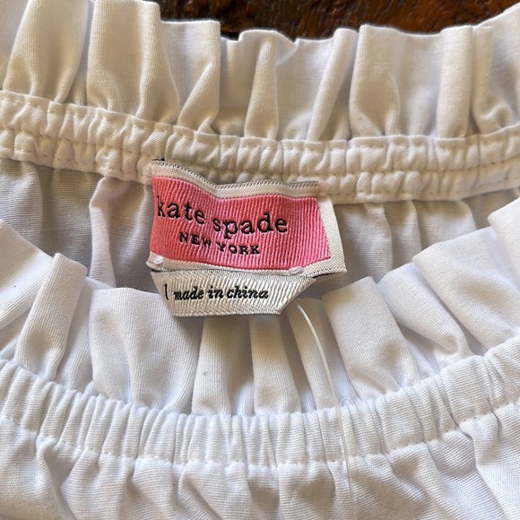 NWT Kate Spade white aperitif top L - Picture 5 of 13